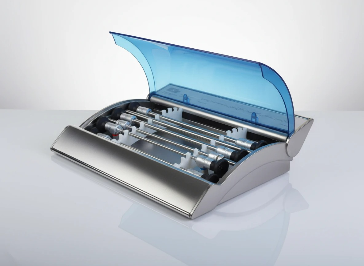 طراحی و تولید دستگاه ضدعفونی‌کننده لنزهای لاپروسکوپی